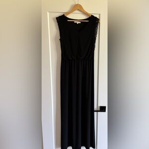 Cleo Black Maxi Dress